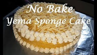 No Bake Yema Sponge Cake  No bake Sponge Cake  Steamed Cake recipe [upl. by Sperry]