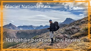 Is The Naturehike Rock Series 60  5L Backpack Tough Enough For Glacier National Park Final Review [upl. by Varney312]