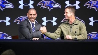 Baltimore Ravens Introduce Safety Eric Weddle [upl. by Dylana]