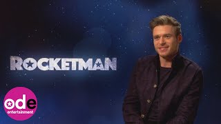 ROCKETMAN Richard Madden on getting intimate with Taron Egerton [upl. by Hirz325]