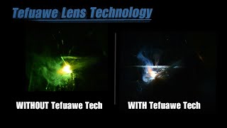 Tefuawe 2x4quot True Color Blue Technology Auto Darkening Welding Lens for Pipeline Welding Hood [upl. by Roana]