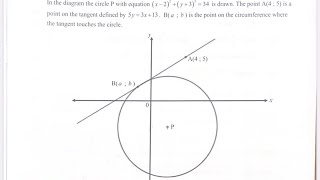 GRADE 12  LIMPOPO 2024 JUNE CT  MATHS P2  WISKUNDE V2 ANALYTICAL GEOMETRY  QUESTION 3amp4 [upl. by Rolyab107]