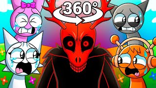 360º VR THE LOST SPRUNKI Incredibox Sprunki Animation [upl. by Sinnek]