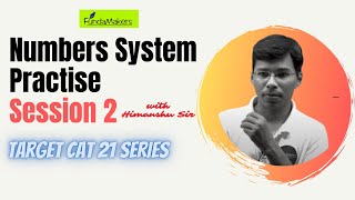 Best CAT Coaching in Lucknow Number System Practise 2 with FundaMakers  CAT 21 online coaching [upl. by Nagar]