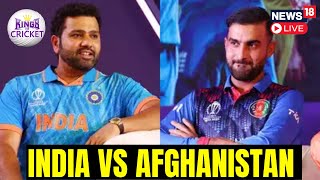 India Vs Afghanistan Cricket Match  India Vs Afghanistan Match Preview LIVE  World Cup 2023  N18L [upl. by Nnylaf]