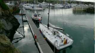 Sailing Channel Islands Beaucette on Guernsey [upl. by Ajroj862]