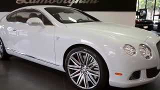 2013 Bentley Continental GT Speed Ice White LC251 [upl. by Klapp709]