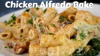 Easy and Delicious Cajun Chicken Alfredo Bake Recipe [upl. by Aztiley]