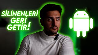 ANDROİD TELEFONDA SİLİNENLERİ GERİ GETİRME  SİLİNEN FOTOLARI GERİ GETİRME [upl. by Bearce325]