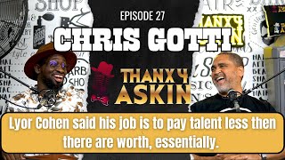 Chris Gotti Growing up Tommy Mottola Irv Gotti Lyor Cohen Murder Inc trial health scare [upl. by Fin]