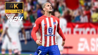 Fc 24  Atlético Madrid v Sevilla  Copa del Rey  PC 4K [upl. by Cindi6]