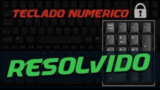 Resolvido  O teclado numérico da direita não funciona [upl. by Cyndy628]