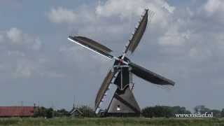 De Wingerdse Molen bij Bleskensgraaf [upl. by Naihtniroc]