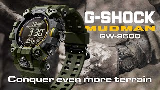 MUDMAN Conquer even more terrain  CASIO GSHOCK GW9500 [upl. by Tail]