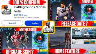 😍100 Confirm Release Date  Mythic Forge Refresh  Upgrade Skin  Kumari Gamer [upl. by Galanti]