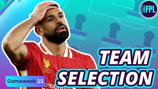 🚨 MERSEYSIDE DERBY OFF WHO TO CAPTAIN TEAM REVEAL GW 15  Fantasy Premier League Tips 202425 [upl. by Bezanson]