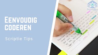 EENVOUDIG interviews coderen  3 SIMPELE manieren  SCRIPTIE TIPS [upl. by Reteid]