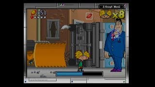 Hey Arnold The Movie GBA Final Boss  Credits As Arnold and Helga [upl. by Ranson645]