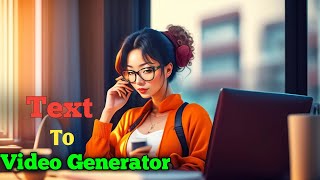 Text to video generator  Ai video generator  Animation video kaise banaye [upl. by Olegnaed187]