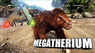 Taming A Megatherium  Ark Survival Evolved  The Island [upl. by Kenlay651]