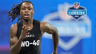 Xavier Worthy Sets Record at NFL Scouting Combine with a 421 40yard dash [upl. by Eckardt70]