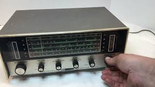 Heathkit GR64 Shortwave Radio Test [upl. by Fawn711]