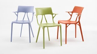 Philippe Starck creates quotworlds first chair designed with artificial intelligencequot  Dezeen [upl. by Dwight]