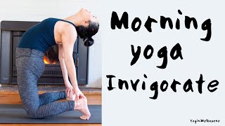 Morning Yoga  Invigorate 30min [upl. by Nevad]