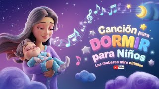 Canción para dormir para niños 💤 Las mejores rimas infantiles 😴 La luna ilumina la noche serena [upl. by Teriann902]