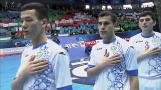 UZBEKISTAN vs THAILAND AFC Futsal Championship 2016 Semi Finals [upl. by Whitelaw871]