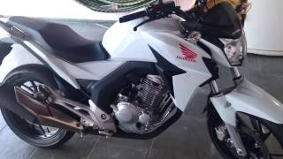 Nova CB Twister 2016 250 da Honda Minha Visão sobre a moto e  detalhes na descrição [upl. by Aliakam152]