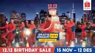 Iklan Shopee 1212 Birthday Sale Jackie Chan Reverse [upl. by Adnirual]