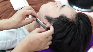 💈ASMR Rare Razor Shave [upl. by Amihc]