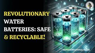 Revolutionary Water Batteries Safe amp Recyclable   WION Podcast [upl. by Vareck]