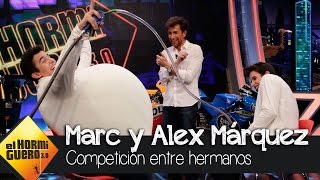 Competición entre Álex y Marc Márquez en El Hormiguero 30 [upl. by Ahter]