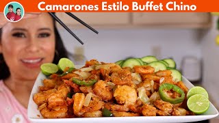 Camarones Como los del Buffet Chino  Receta Sencilla que puedes hacer en Casa [upl. by Amorete]