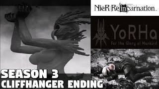 Nier Reincarnation  Drakengard Reference amp CliffHanger Ending Season 3 The People and the World [upl. by Inez]