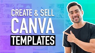 How To Create Canva Templates To Sell Online as Digital Products [upl. by Hovey]