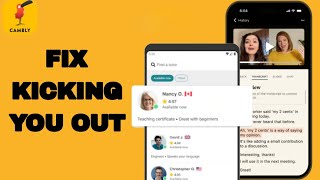 How To Fix And Solve Kicking You Out On Cambly App  Final Solution [upl. by Suiramad]