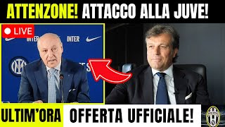 CALCIOMERCATO JUVE SHOCK OFFERTA UFFICIALE SI CHIUDE [upl. by Lenni264]