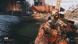 Sekiro Shadows Die Twice  General Naomori Kawarada Boss Fight Boss 1 [upl. by Yenhoj739]