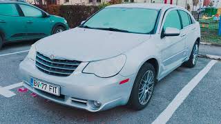 The cold season has arrived Cold nights and days for my 2007 Chrysler Sebring from now on [upl. by Tingey]