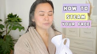 Should you steam your face Agaro FS2117 Facial Steamer [upl. by Mascia431]