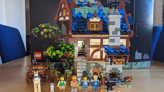 LEGO IDEAS Medieval Blacksmith 21325 InDepth Look [upl. by Chon]