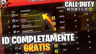 ✅ ID GRATIS de THE RESPAWNABLES para CALL OF DUTY MOBILE [upl. by Margo]