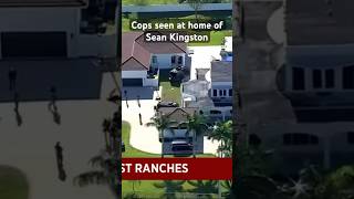 Sheriff’s deputies including SWAT team members were seen at the Broward home of SeanKingston [upl. by Nodnol]