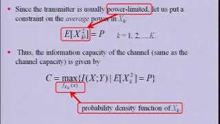 Gaussian Channel and Information Capacity Theorem [upl. by Octave110]