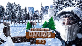 MON PREMIER HIVER  LAVENTURE AU CANADA 2 [upl. by Hgiel]