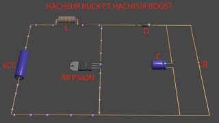 Comment fonctionnent les Hacheur BUCK et BOOST de tension 12V [upl. by Akzseinga8]