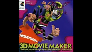 Opening To Nickelodeon 3D Movie Maker 1996 PC CDRom [upl. by Aretak864]